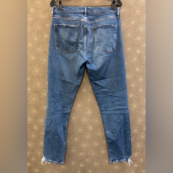 🔥🔥🔥Agolde Straight Leg Blue Jeans Size 30 - Picture 9 of 12